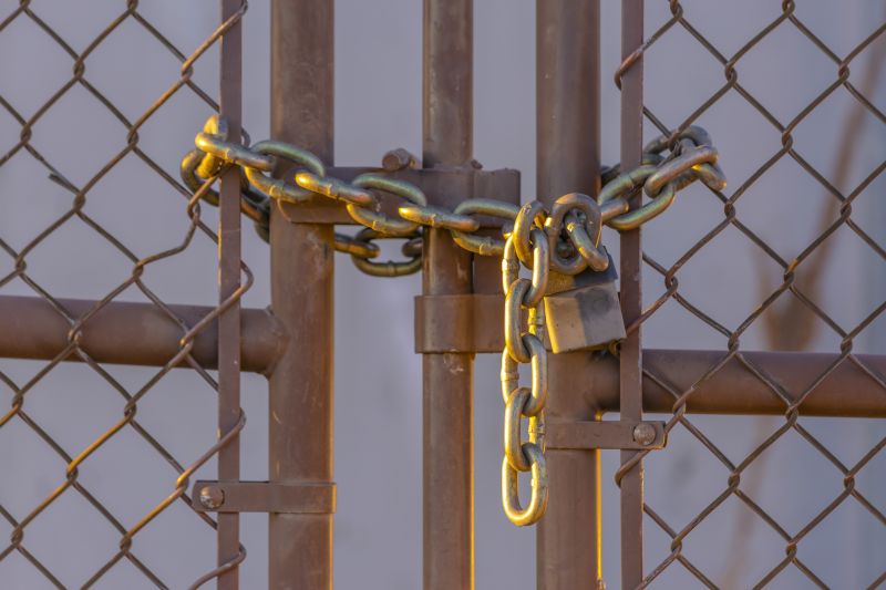 Chain Link Fence Gate Repair