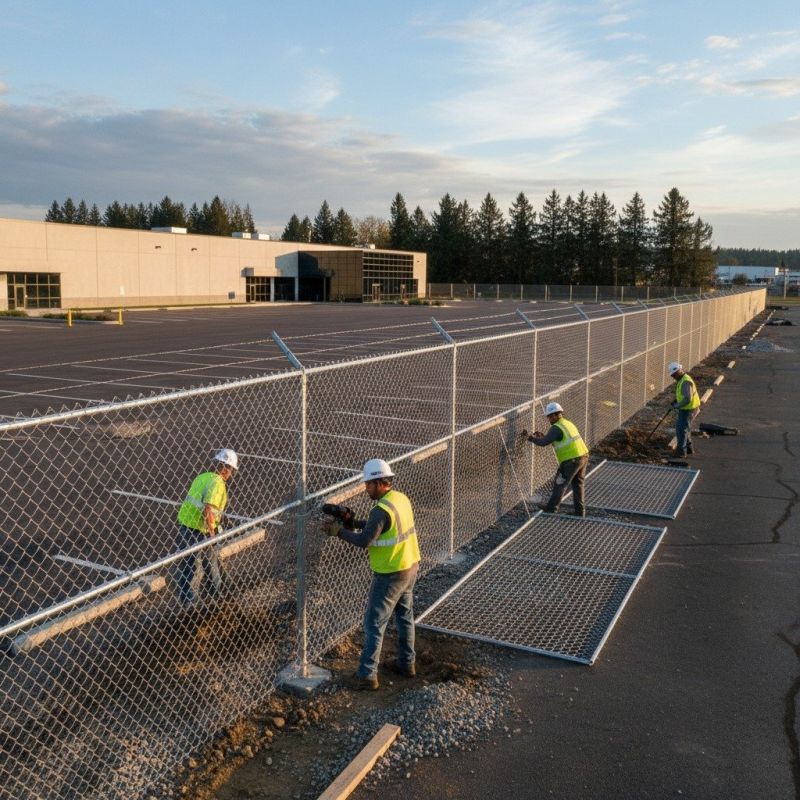 Chain Link Fence Gate Repair