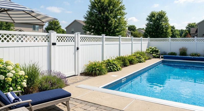 Pvc Pool Fence Installation in Grand Rapids, MI