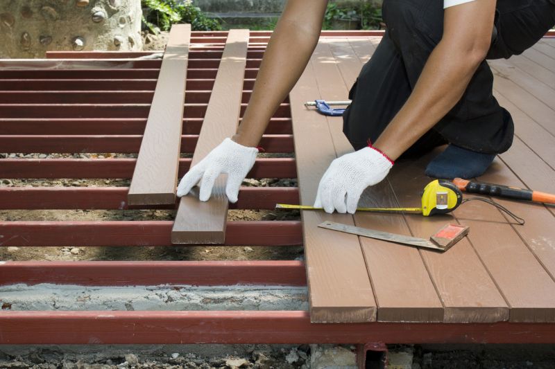 Redwood Deck Installation in Boston, MA