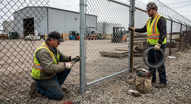 Chain Link Fence Repair Service