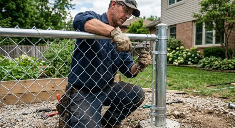Chain Link Fence Repair Service